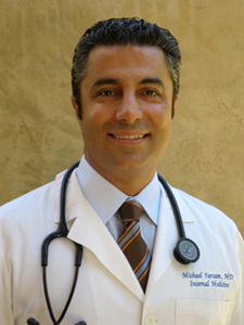 Portrait of Dr. Michael Farzam, MD, house call urgent care physician in North Hollywood